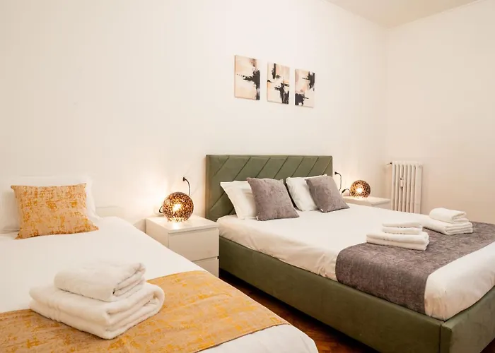 Ramazzini District - Elegant Flat X8 شقة