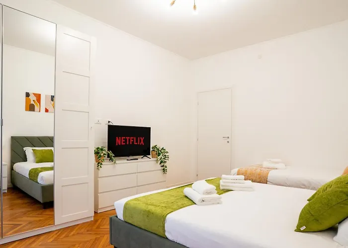 Ramazzini District - Elegant Flat X8 شقة